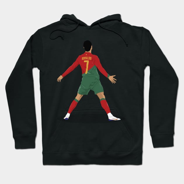 Cristiano Ronaldo Siu Celebration Hoodie by Footie Prints